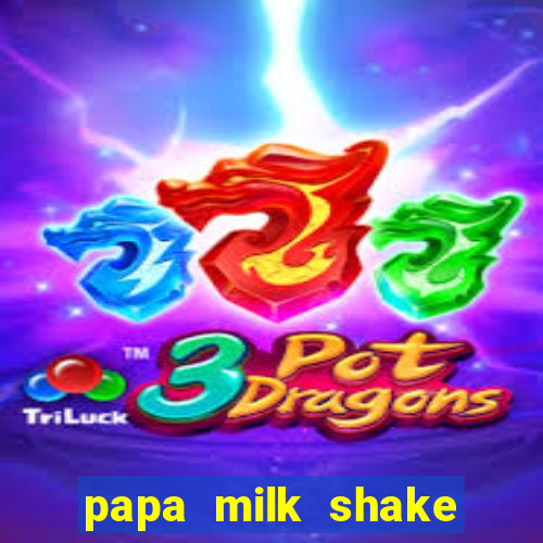 papa milk shake click jogos